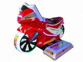 Развлекательный игровой аппарат Симулятор "Мотоцикл Детский" L
