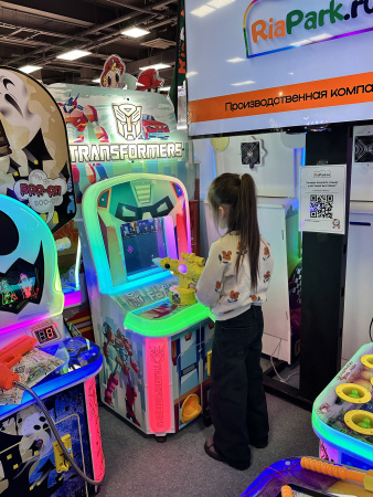 Детский игровой аппарат Экран Стрелялка "Робот"