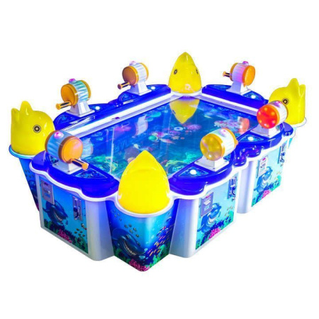 Детский игровой аппарат "Рыбалка" на 6 мест