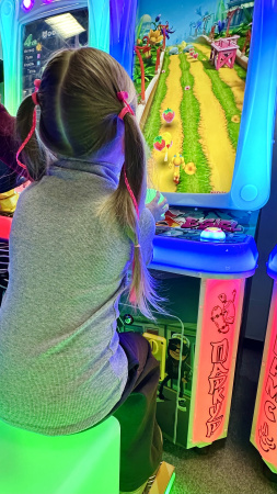 Детский игровой аппарат Вертикальный Экран "Паркур 4В1"