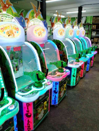 Детский игровой аппарат Стрелялка "Диноленд"