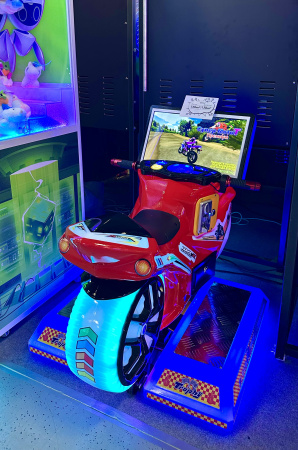 Развлекательный игровой аппарат Симулятор "Мотоцикл Детский" M