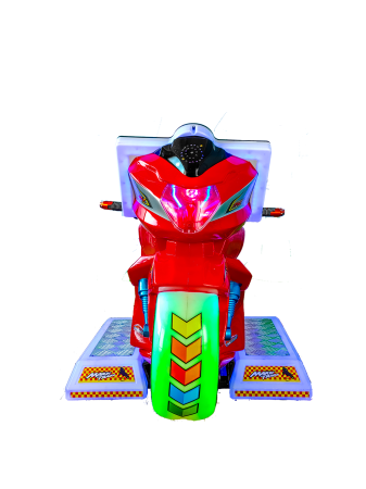 Развлекательный игровой аппарат Симулятор "Мотоцикл Детский" M