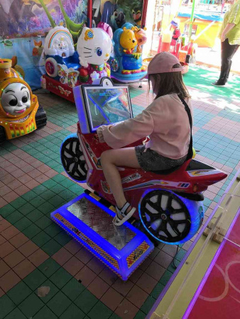 Развлекательный игровой аппарат Симулятор "Мотоцикл Детский" M