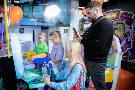 Детский игровой аппарат Лазерный тир "Призрак"