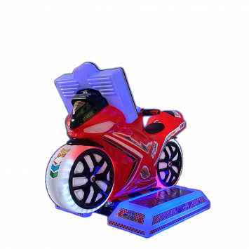 Развлекательный игровой аппарат Симулятор "Мотоцикл Детский" 