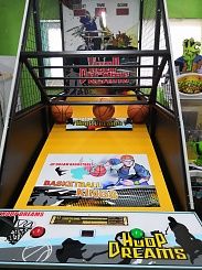 Развлекательный  игровой аппарат "Баскетбол"