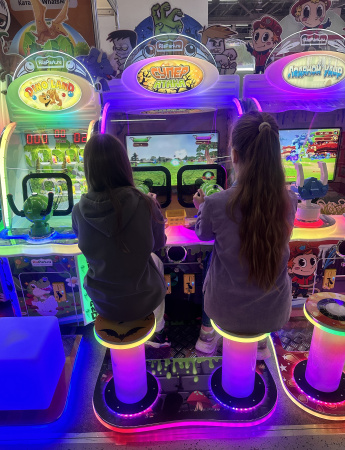 Детский игровой аппарат  Двойная Стрелялка "Зомби Атака"