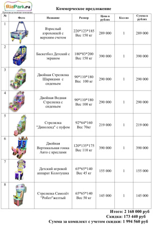 Готовый игровой комплект 30м²