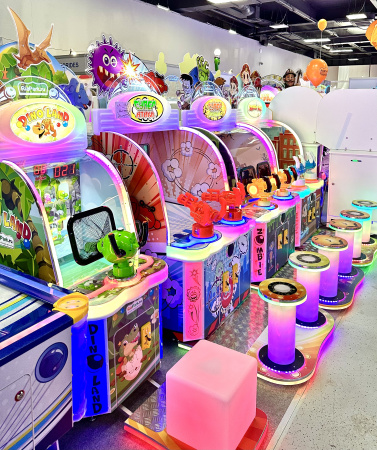 Детский игровой аппарат Стрелялка "Диноленд"