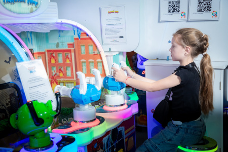 Детский  игровой аппарат "Двойная Водная Стрелялка"