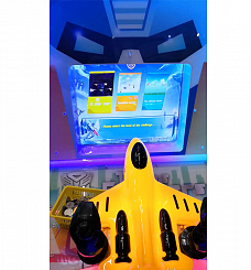 Детский игровой аппарат Экран Стрелялка "Робот"